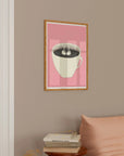Affiche Bouquet Cygnes Espresso TOUTE