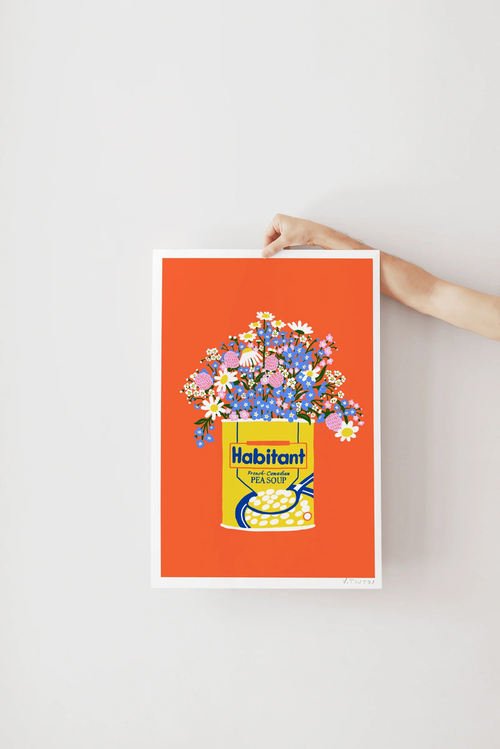 Affiche Bouquet Pea Soup TOUTE