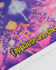 Affiche (applause and cheering) 12 x 17po Luca Bjørnsten Kiblind Atelier - Ex-voto