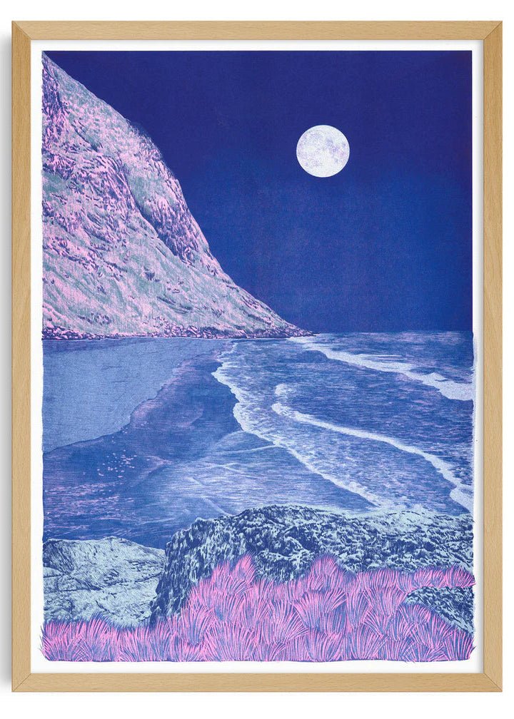Affiche Blue Euphoria 12 x 17po M. Diemer Kiblind Atelier - Ex - voto