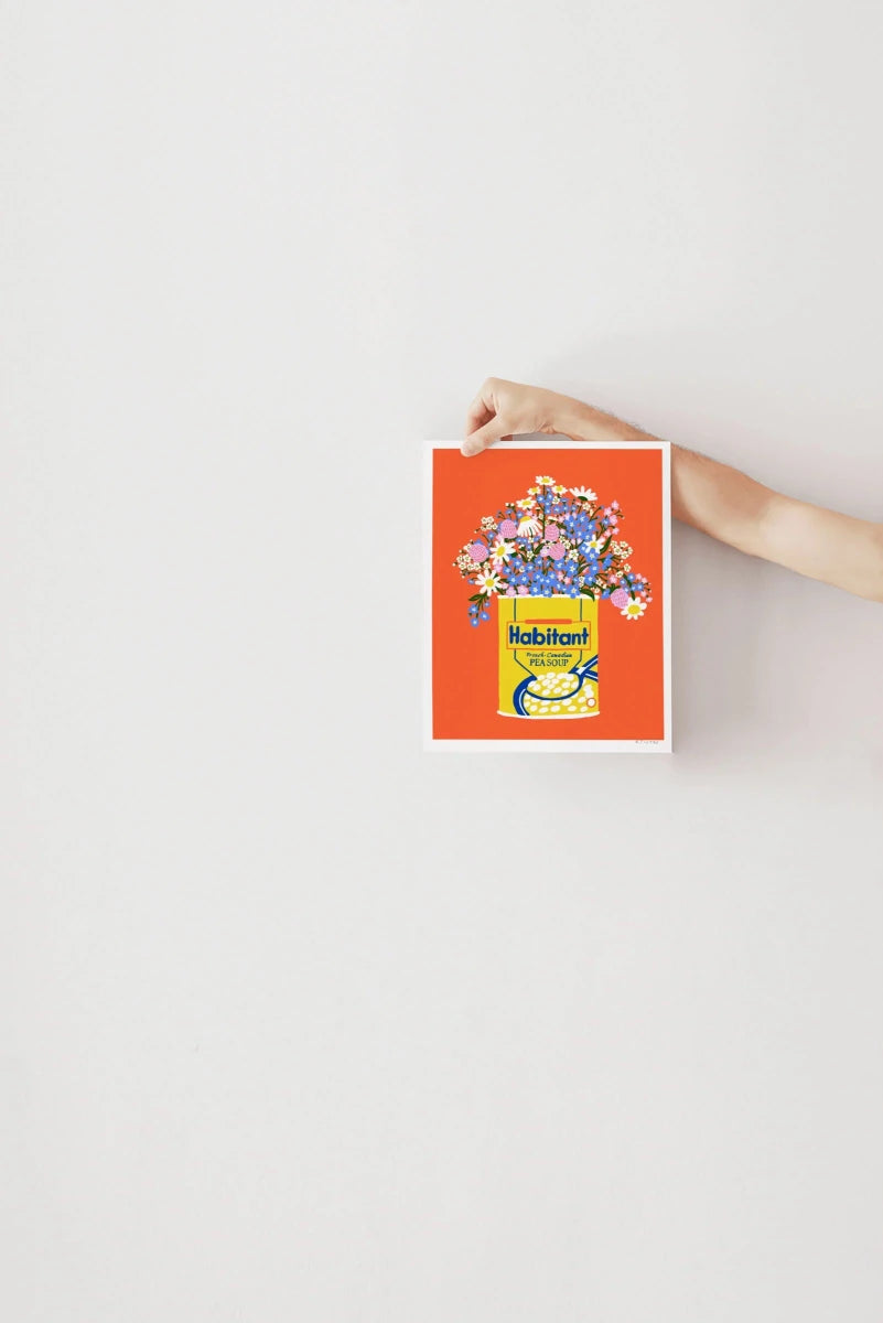 Affiche Bouquet Pea Soup TOUTE - Ex-voto