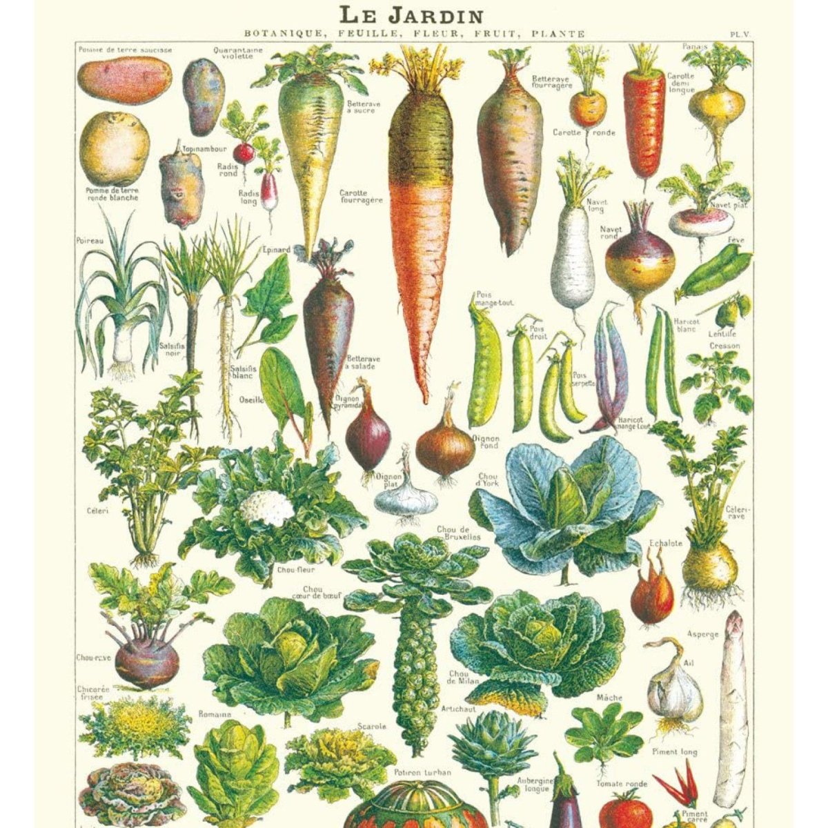 Affiche Cavallini Le Jardin - Ex - voto