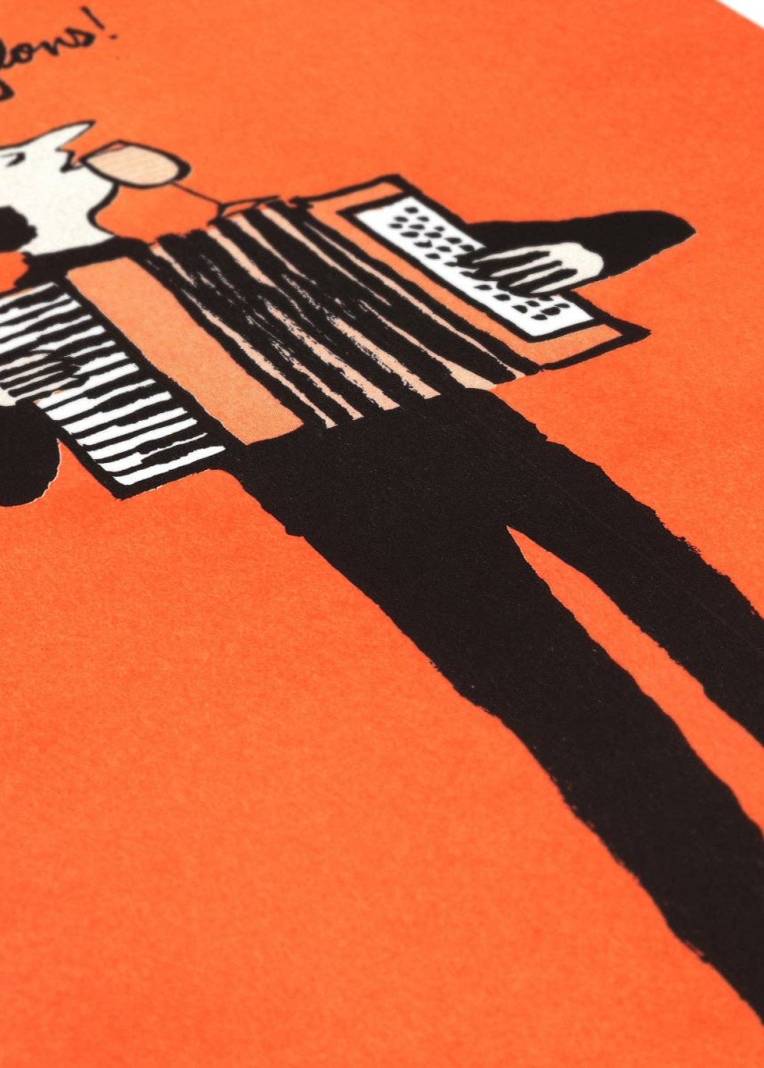 Affiche Flonflons 12 x 17po Jean Jullien Kiblind Atelier - Ex - voto
