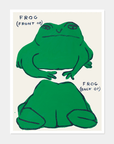 Affiche Frog (Front Of), Frog (Back Of) 60 x 80 cm D.Shrigley - Ex - voto
