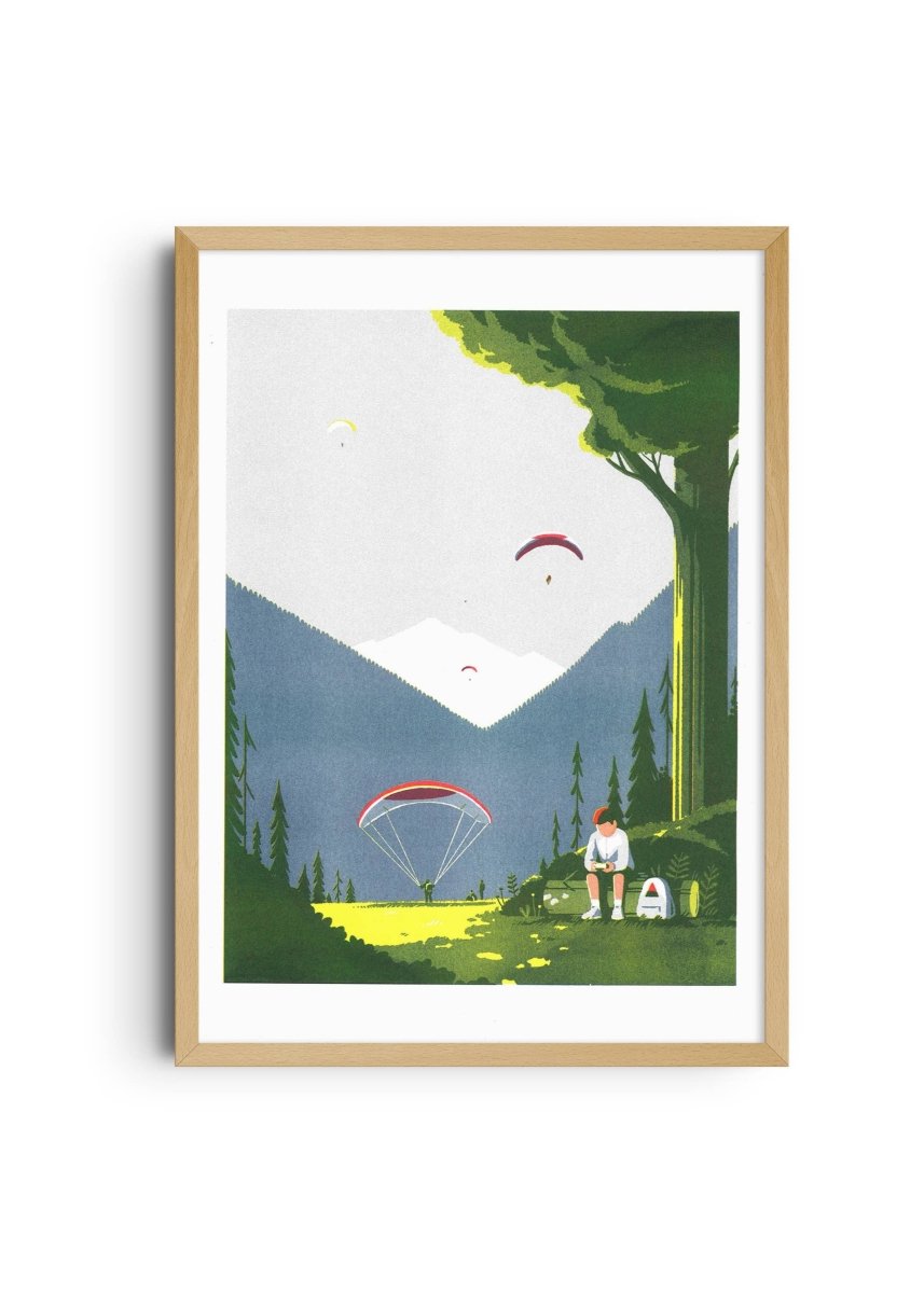 Affiche Game boy 12 x 17po Tom Haugomat Kiblind Atelier - Ex - voto