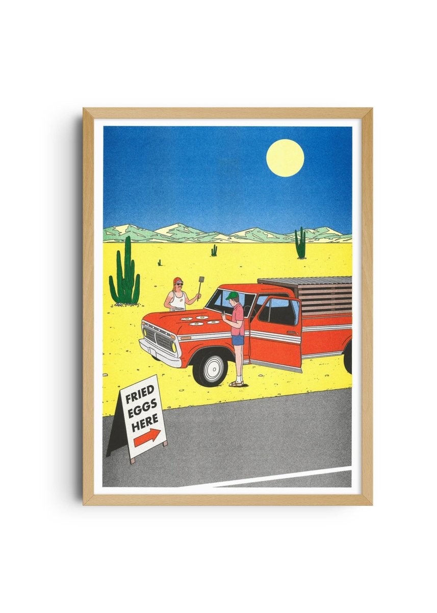 Affiche If you don't have stove... 12 x 17 po Simon Bailly Kiblind Atelier - Ex - voto