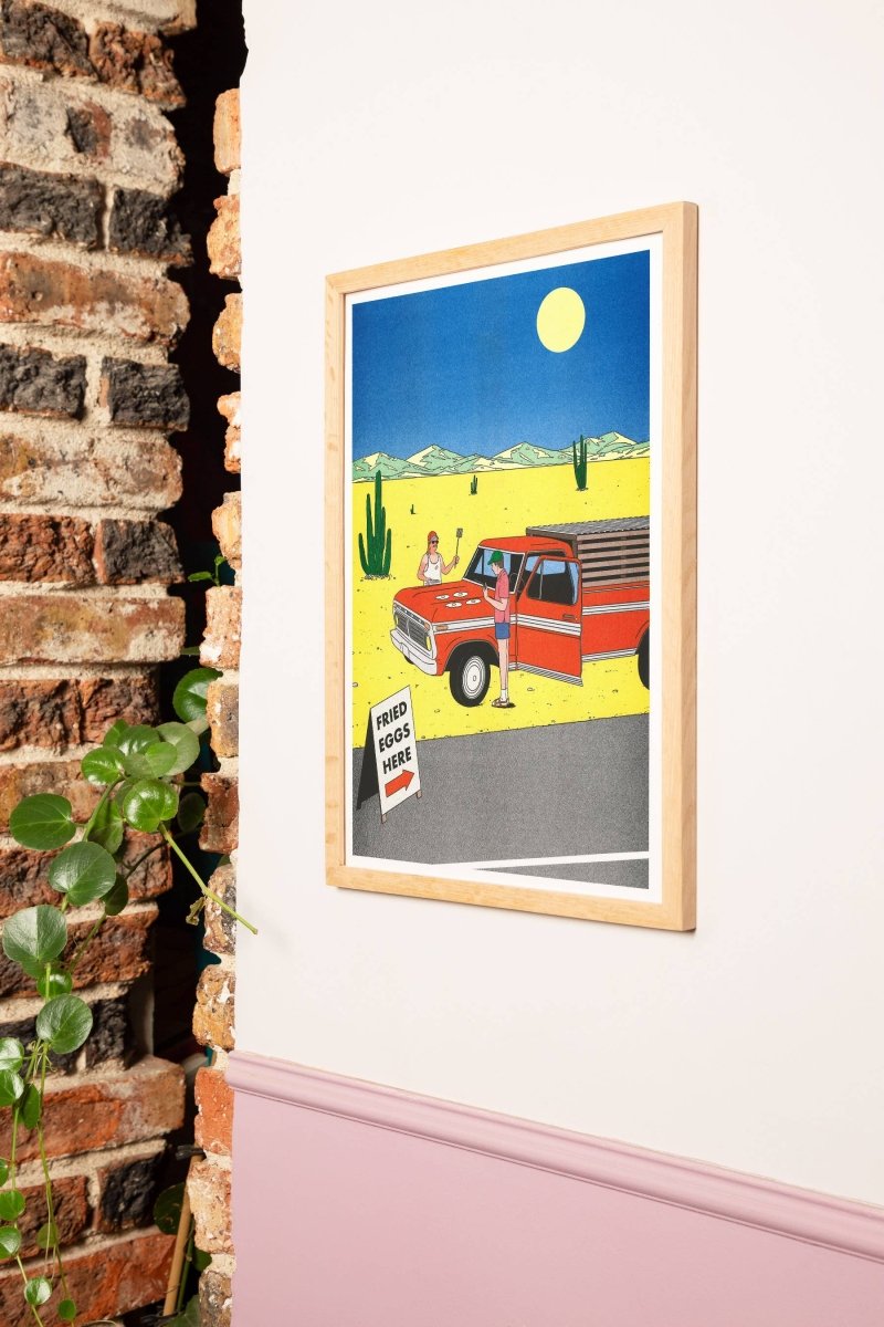 Affiche If you don&#39;t have stove... 12 x 17 po Simon Bailly Kiblind Atelier - Ex - voto