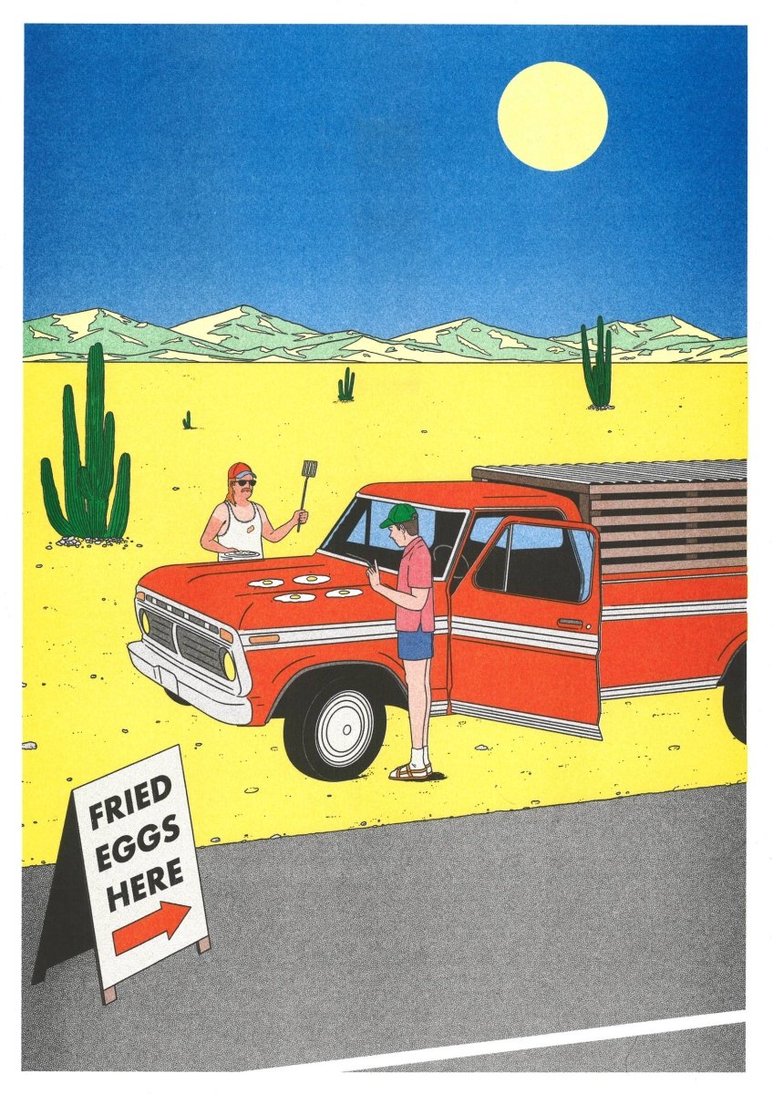 Affiche If you don't have stove... 12 x 17 po Simon Bailly Kiblind Atelier - Ex - voto