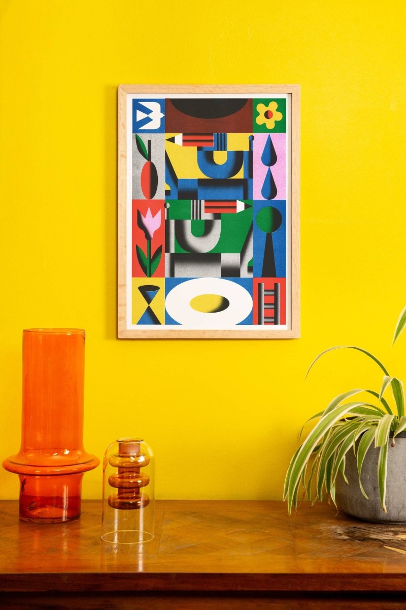 Affiche If you were the architect... 12 x 17po ZEBU Kiblind Atelier - Ex - voto