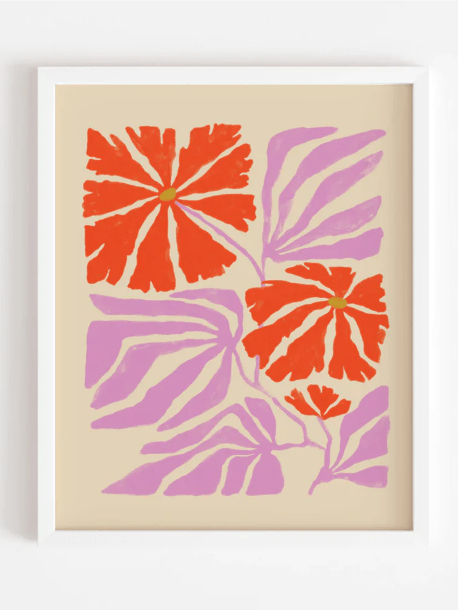 Affiche Jardin Anglais Paperole 8 x 10 - Ex - voto