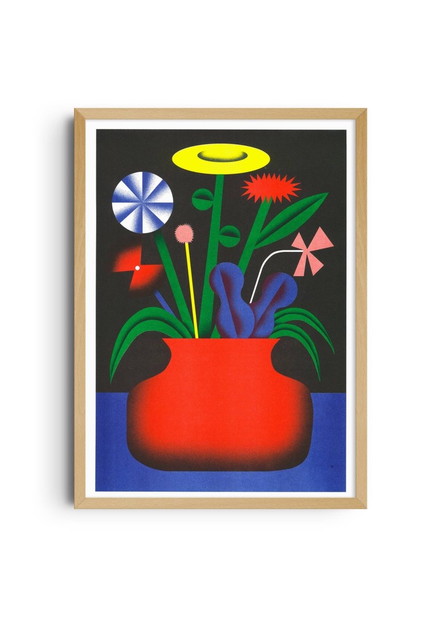Affiche Kitchen Table 12 x 17po ZEBU Kiblind Atelier - Ex - voto