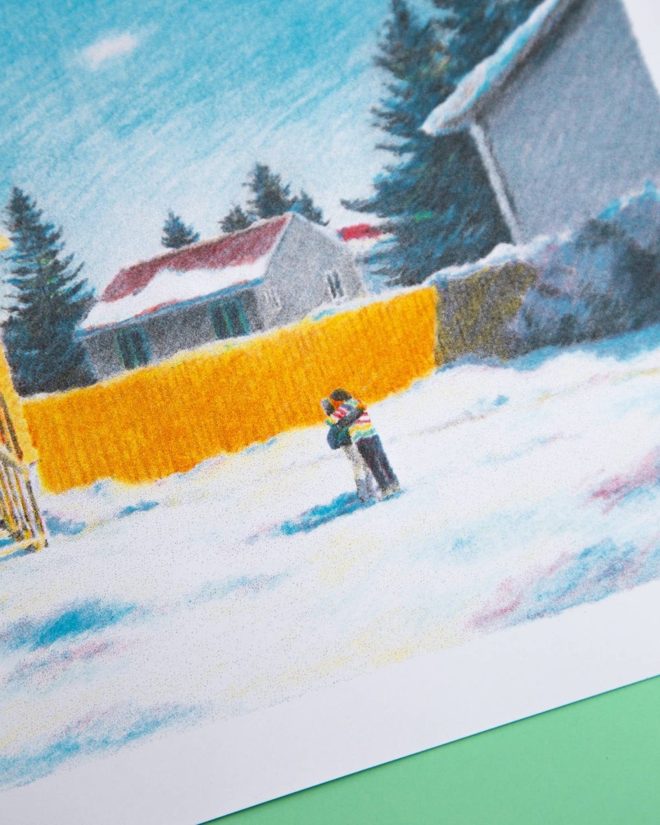 Affiche Kuessipan Myriam Verreault 12 x 17po Clément Thoby Kiblind Atelier - Ex - voto