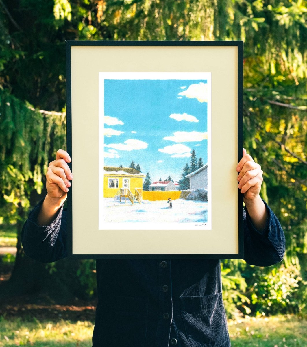 Affiche Kuessipan Myriam Verreault 12 x 17po Clément Thoby Kiblind Atelier - Ex - voto