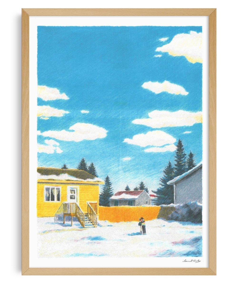 Affiche Kuessipan Myriam Verreault 12 x 17po Clément Thoby Kiblind Atelier - Ex - voto