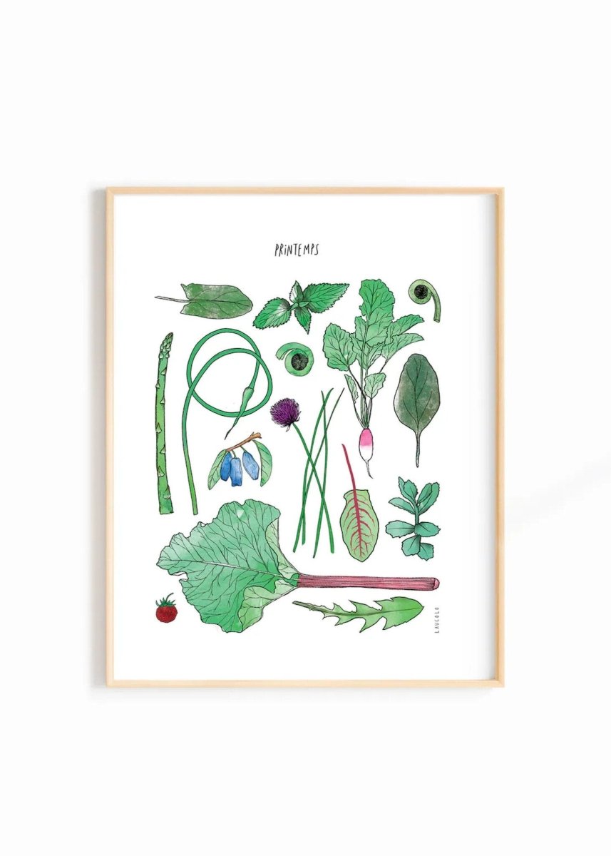 Affiche Laucolo 11 x 14 Printemps - Ex - voto