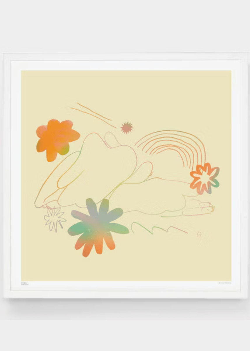 Affiche Lean in Love Evermade 13" x 13" - Ex - voto