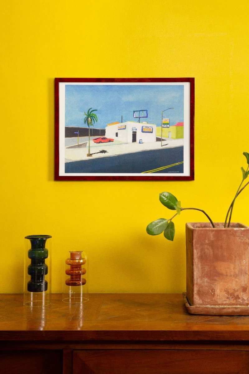 Affiche Lomita, CA 12 x 17po Nao Tatsumi Kiblind Atelier - Ex - voto