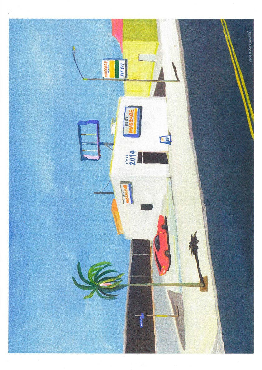 Affiche Lomita, CA 12 x 17po Nao Tatsumi Kiblind Atelier - Ex - voto