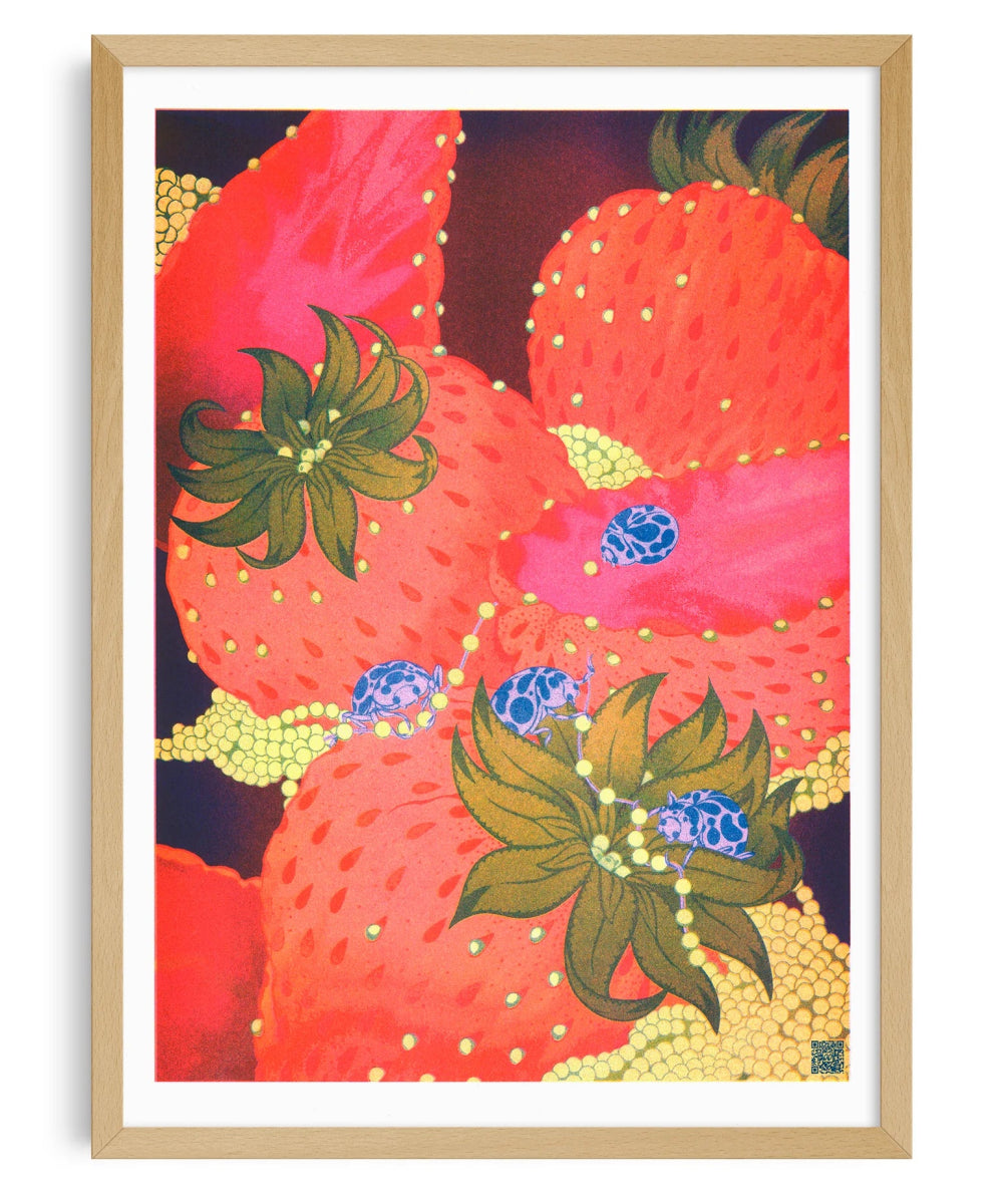 Affiche Minuscule 12 x 17po Alice Saey Kiblind Atelier - Ex - voto