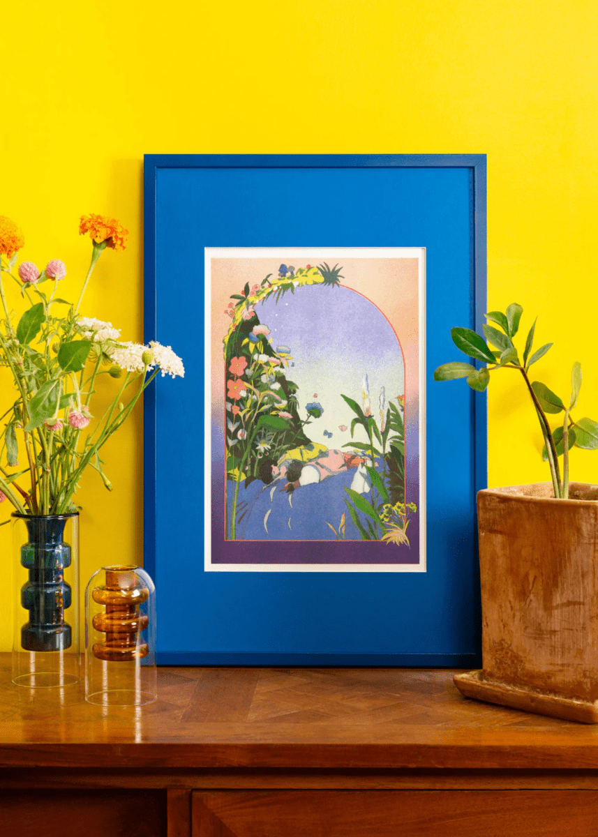 Affiche Miyazaki/Totoro 12 x 17po J. Saboureault Kiblind Atelier - Ex - voto