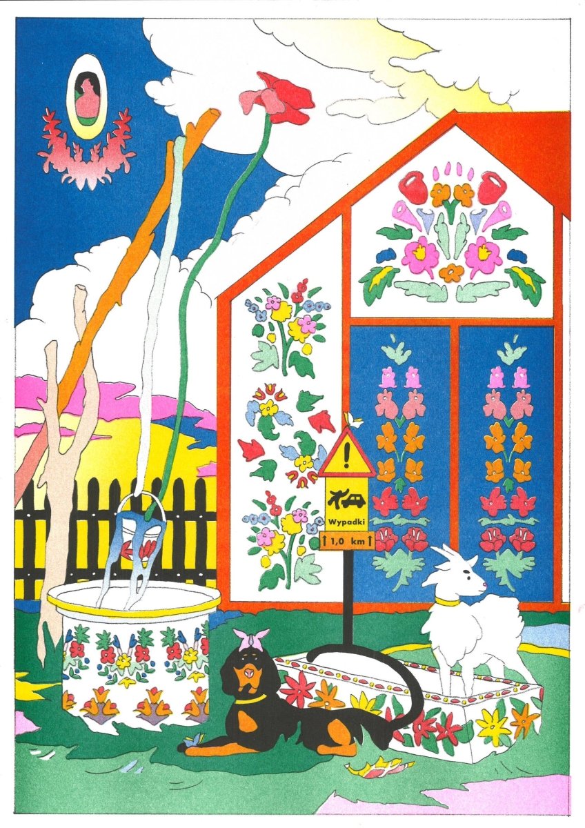 Affiche Nowhere in Poland 12 x 17po Abwu Kiblind Atelier - Ex - voto