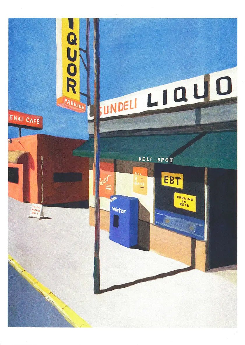 Affiche Pacific Coast Highway 12 x 17po Nao Tatsumi Kiblind Atelier - Ex - voto