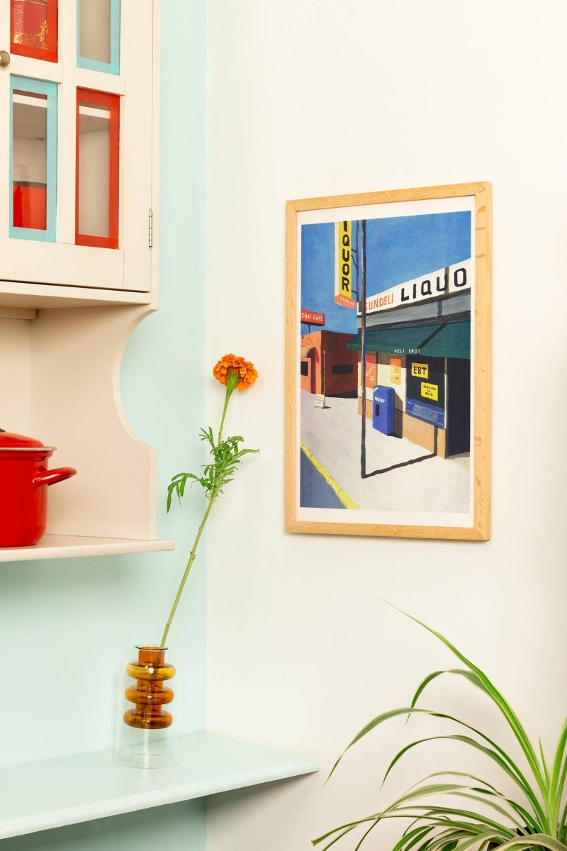 Affiche Pacific Coast Highway 12 x 17po Nao Tatsumi Kiblind Atelier - Ex - voto