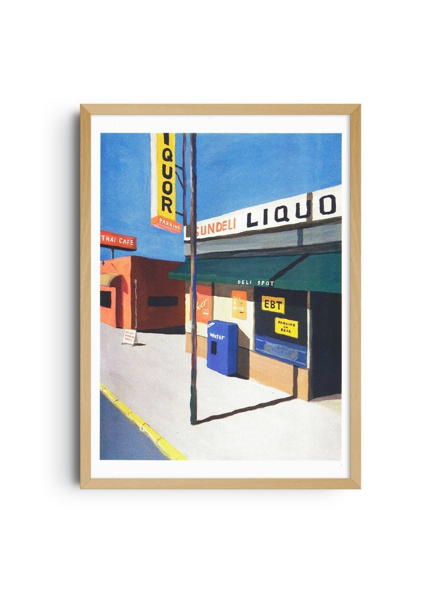 Affiche Pacific Coast Highway 12 x 17po Nao Tatsumi Kiblind Atelier - Ex - voto