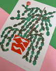 Affiche Riso Cactus 12 x 16 Lizzie Lomax - Ex - voto