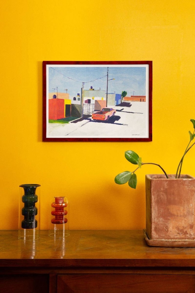 Affiche San Luis Potosi, Mexico 12 x 17po Nao Tatsumi Kiblind Atelier - Ex - voto
