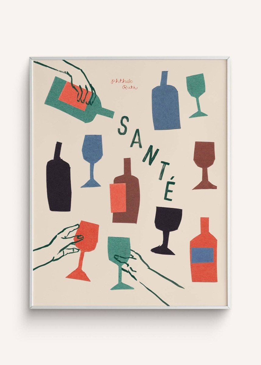 Affiche Santé Phthalo Ruth - Ex - voto