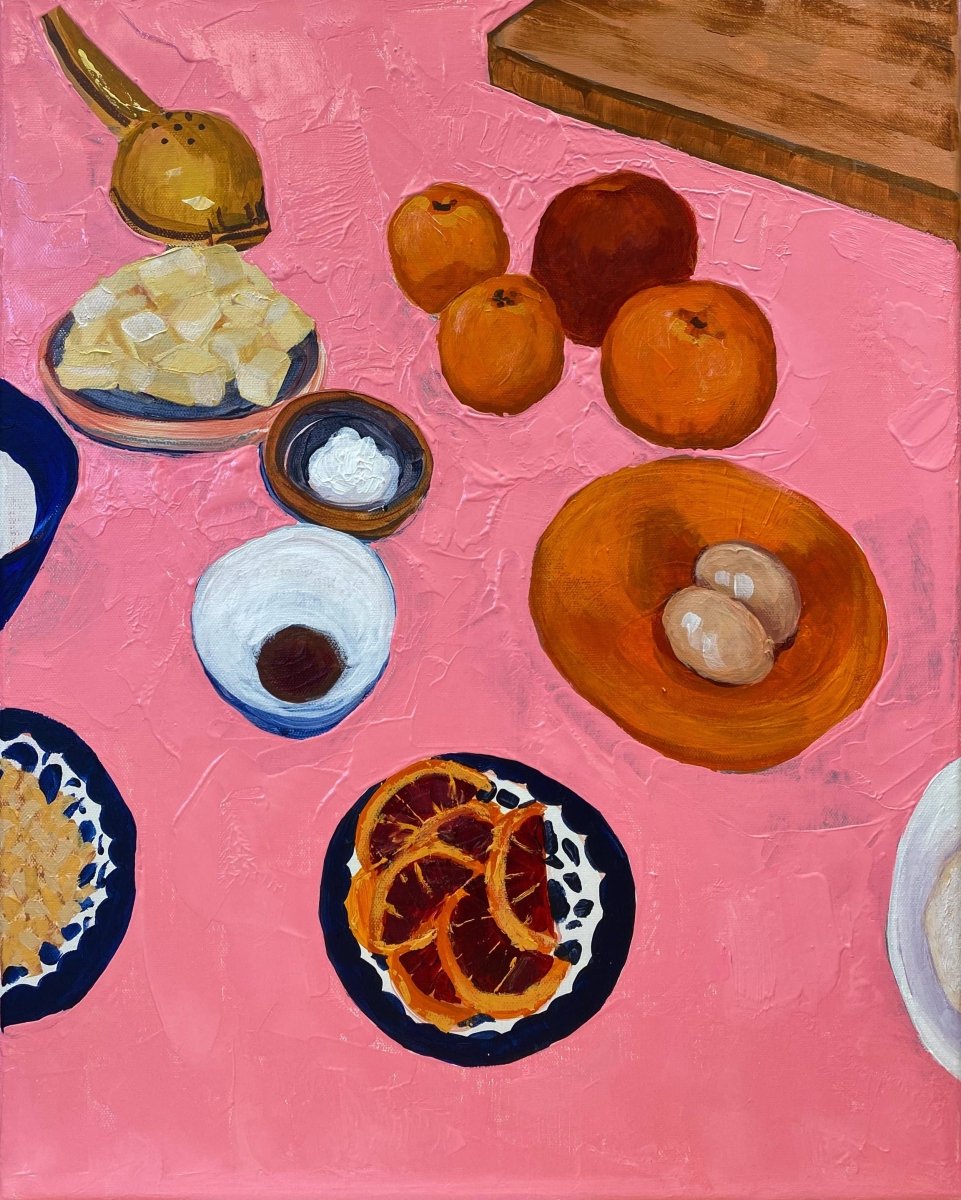 Affiche Still Life With Blood Orange 8 x 10 Lindsey Cherek Waller - Ex - voto