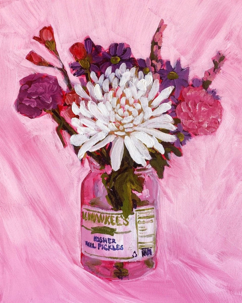 Affiche Still Life With Pickle Jar 8 x 10 Lindsey Cherek Waller - Ex - voto