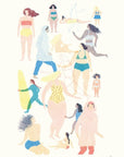 Affiche Swim 8 x 10 Elana Gabrielle - Ex - voto