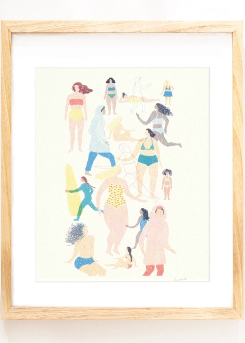 Affiche Swim 8 x 10 Elana Gabrielle - Ex - voto