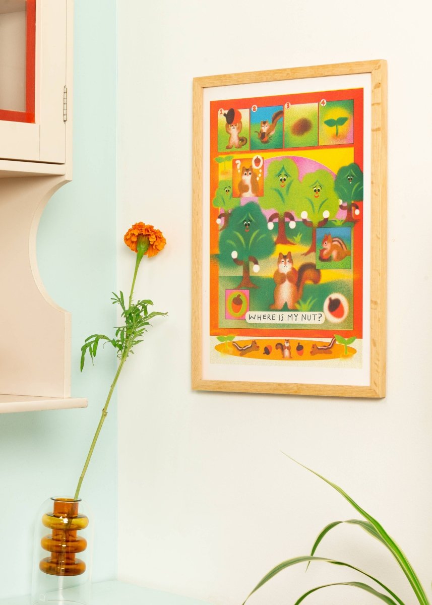 Affiche The Little Gardener 12 x 17po Zoey Kim Kiblind Atelier - Ex-voto