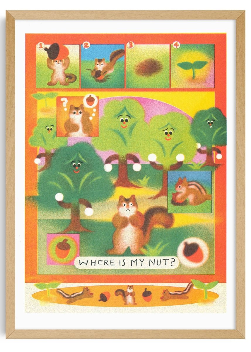 Affiche The Little Gardener 12 x 17po Zoey Kim Kiblind Atelier - Ex-voto