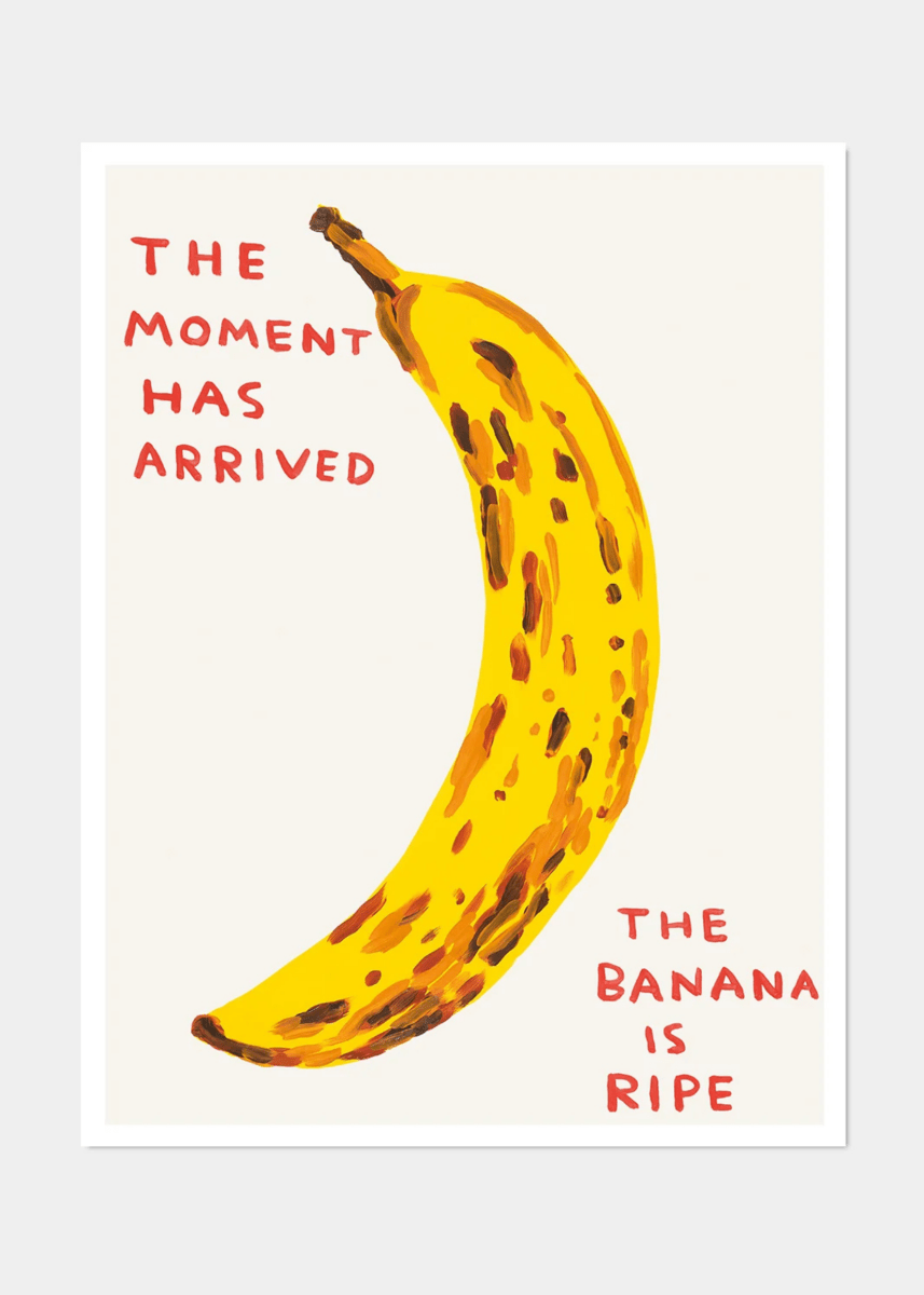 Affiche The Moment Has Arrived 60 x 80 cm D.Shrigley - Ex - voto