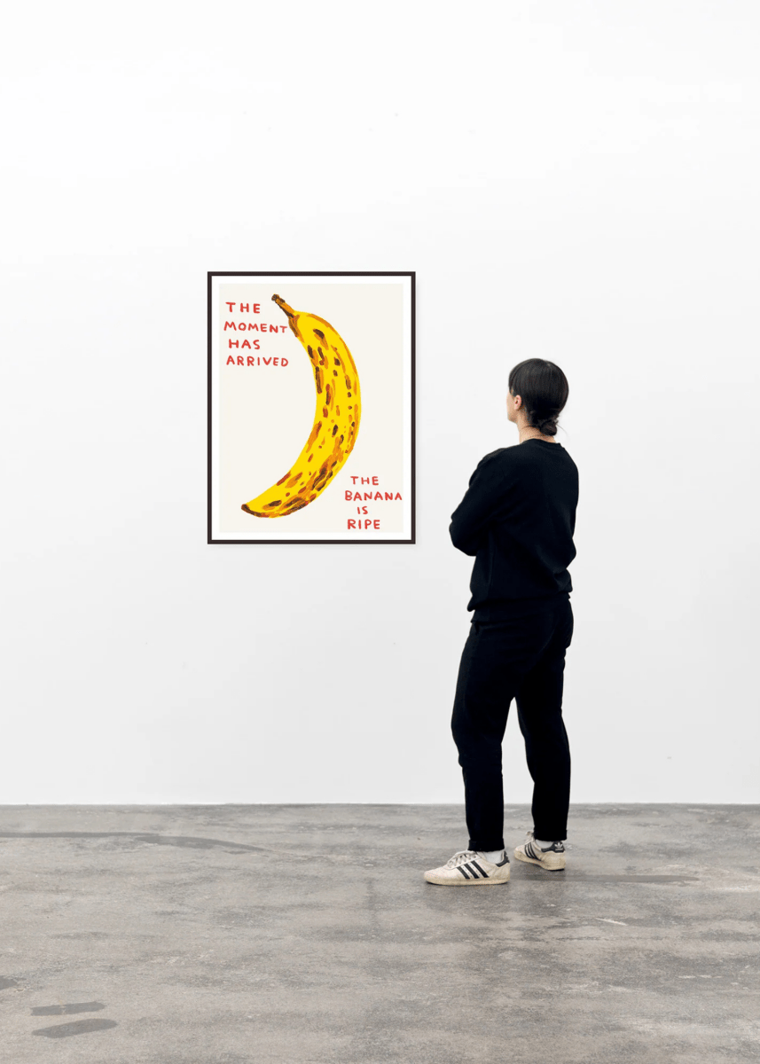 Affiche The Moment Has Arrived 60 x 80 cm D.Shrigley - Ex - voto