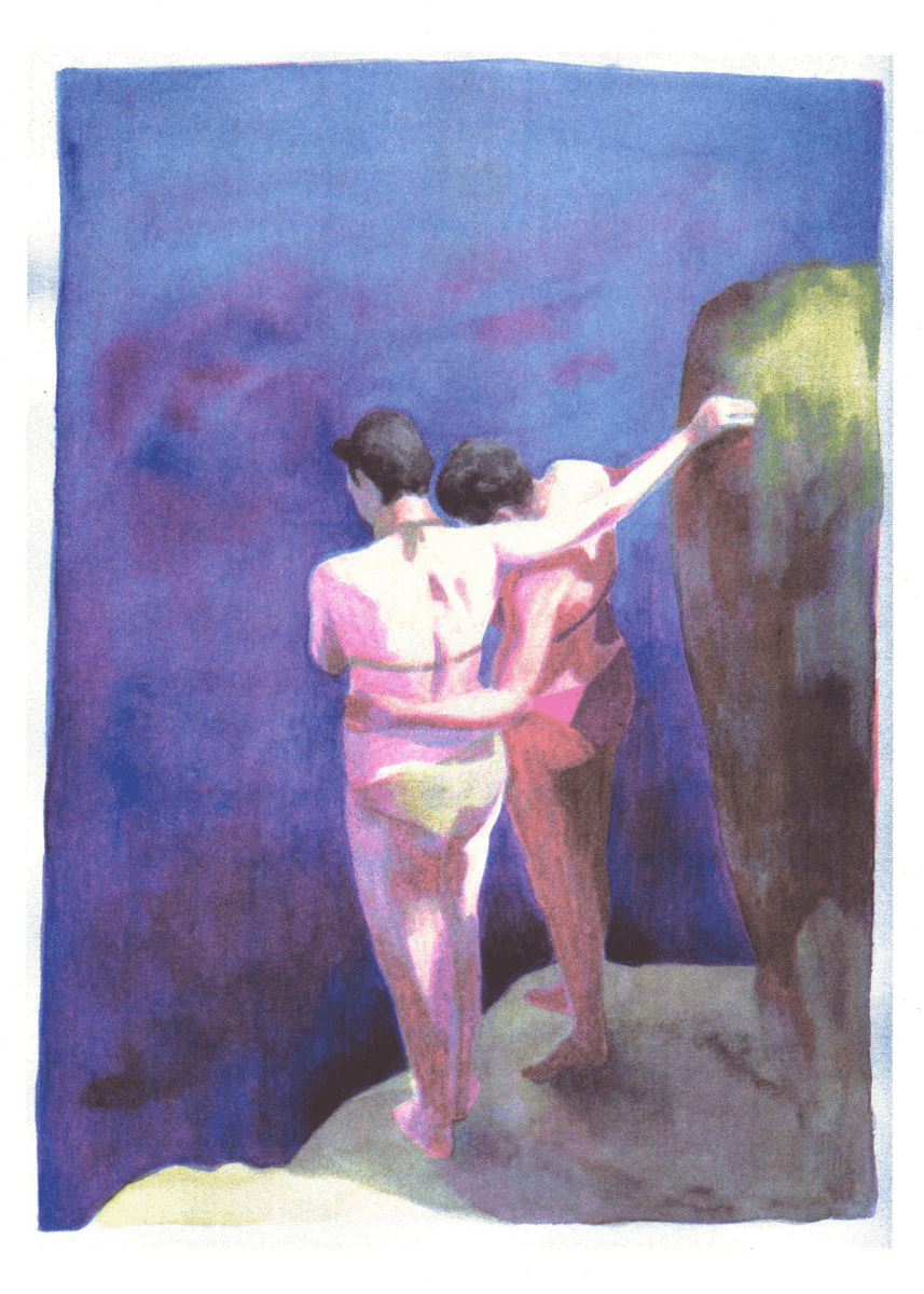 Affiche The Sisters 12 x 17po M. Molesti Kiblind Atelier - Ex - voto
