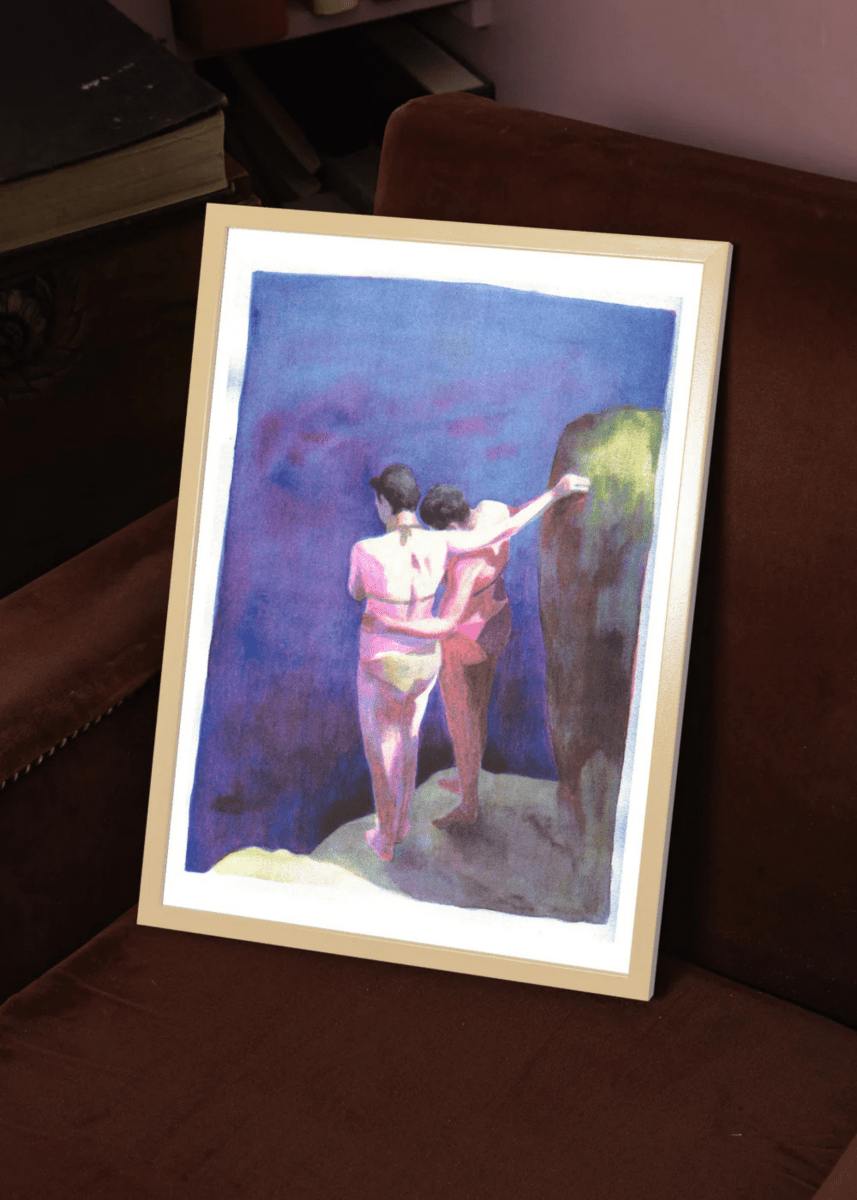 Affiche The Sisters 12 x 17po M. Molesti Kiblind Atelier - Ex - voto