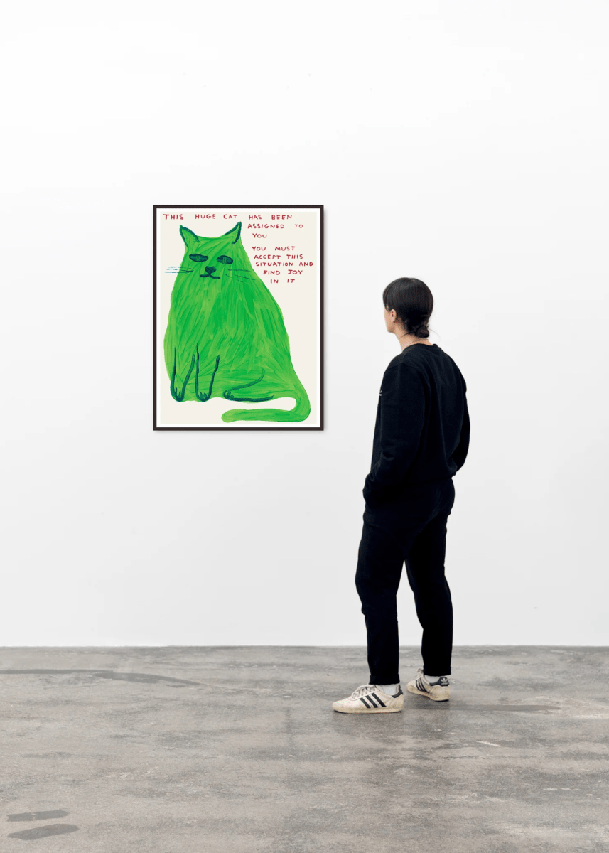 Affiche This Huge Cat 60 x 80 cm D.Shrigley - Ex - voto