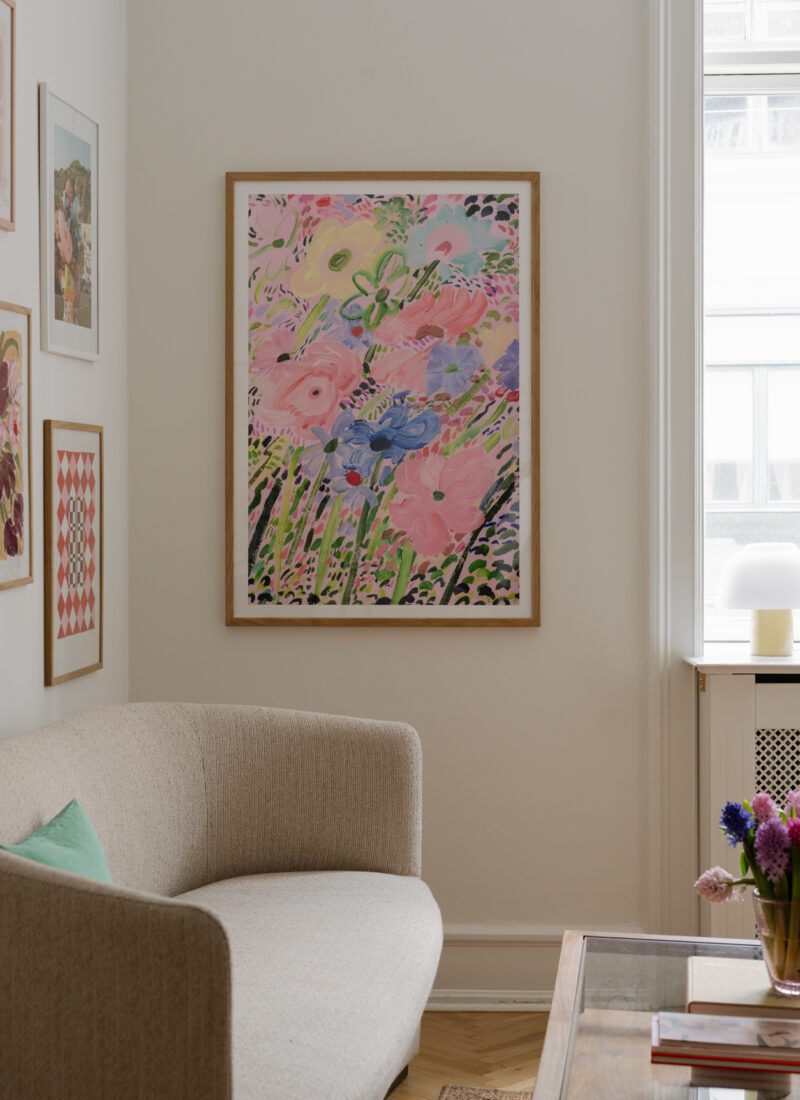 Affiche TPC Summer Meadow 30 x 40cm Katy Smail - Ex - voto