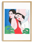Affiche Twin 12 x 17po Kine Andersen Kiblind Atelier - Ex-voto