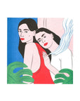Affiche Twin 12 x 17po Kine Andersen Kiblind Atelier - Ex-voto