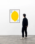 Affiche When Life Gives You A Lemon 60 x 80 cm D.Shrigley - Ex - voto