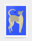 Affiche Young Dog on Blue A3 Evermade - Ex - voto