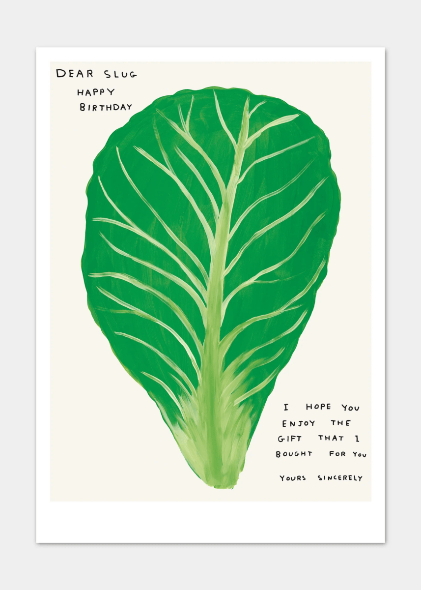 Affichette A5 Dear Slug D.Shrigley - Ex - voto