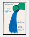 Affichette A5 Signs of the Zodiac D.Shrigley - Ex - voto
