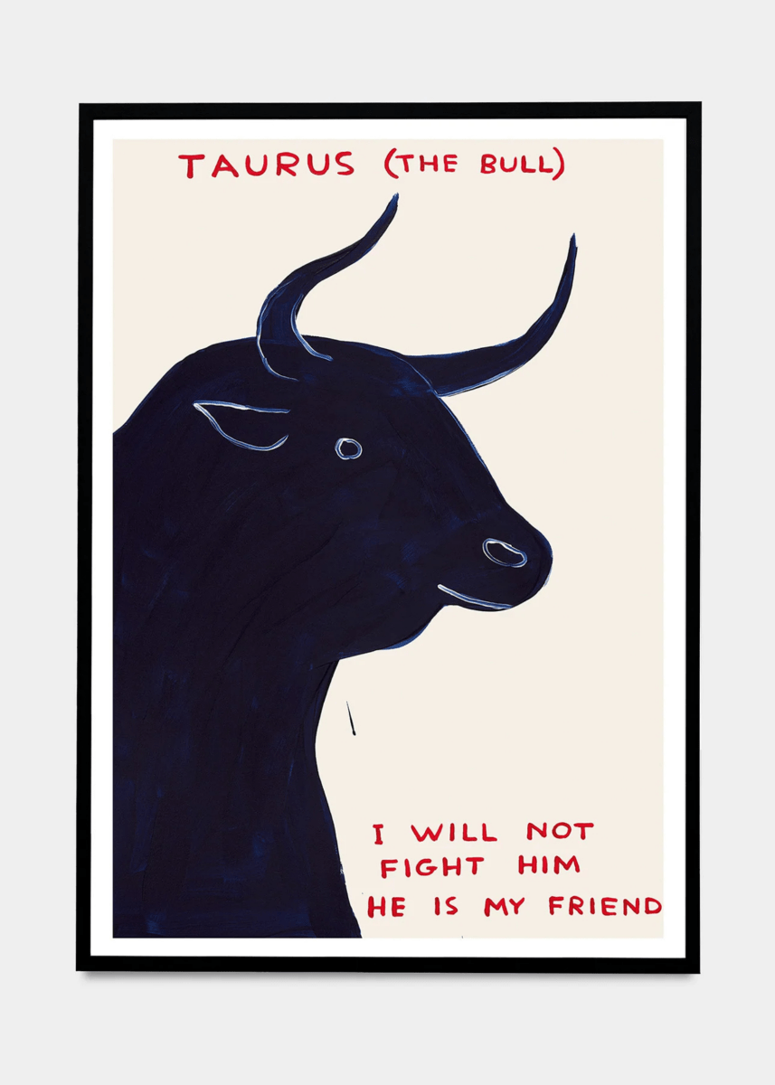 Affichette A5 Signs of the Zodiac D.Shrigley - Ex - voto